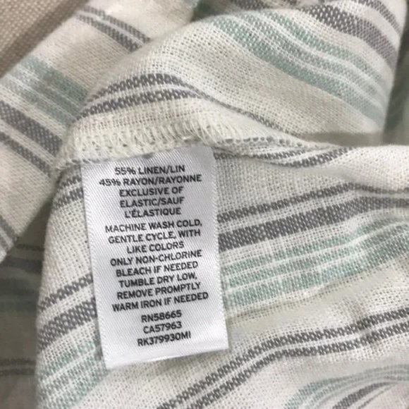 Abound Stripe Linen Blend Shorts - Picture 5 of 5